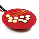 Norpro Grip-EZ Red Silicone Splatter Screen Strainer - Brand New