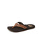 RF002915BRO REEF MEN'S TWINPIN BEACH FLIP FLOPS SIZE: MEN 9 BROWN - Like New