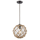 Elk Home Coastal Inlet Mini Pendant 1-Light Oil Rubbed Bronze Finish B079QHJH8F - Brand New