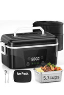 DOLOPL CORDLESS ELECTRIC LUNCH BOX FOR ADULTS - BLACK - Like New