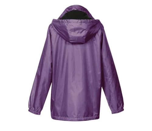 TOTES WOMENS RAIN JACKET WITH HOOD RAIN COAT - SIZE: WOMEN XL - ACAI BERRY - Brand New
