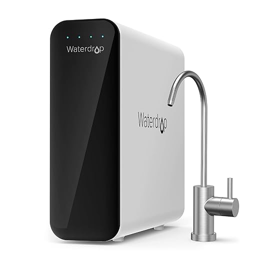 Waterdrop TSU 0.01μm Ultra-Filtration Under Sink Water Filter 3-Stage - White - Like New
