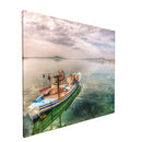 JINBOOM Boat In Ocean Canvas Wall Art Series - B08YRV131V - Brand New