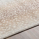 Livabliss Area Rugs - 5x7 Pablo Modern Antelope Print Tan Gray Rug - Like New