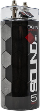 SoundBox SCAP5D, 5 Farad Digital Capacitor for Car Audio - 5000 Watts - BLACK - Like New