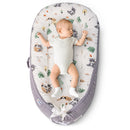 90210 BABY - BABY LOUNGER WITH SLOTH AND RACOON DESIGN 19IN X 31 IN - MULTICOLOR - Brand New