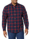 AMAZON ESSENTIALS MEN'S LONG-SLEEVE SLIM-FIT STRETCH POPLIN SHIRT XL- PLAID - Brand New