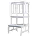 BEEYEO Kitchen Step Stool Helper for Kids and Toddlers with Safety Rail - Brand New