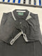 TIGER WOLF 3 BUTTON POLO SHIRT - SIZE: MEN XL - - SIZE: MEN XL - BLACK/WHITE - Brand New