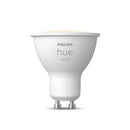 PHILIPS HUE SMART 60W GU10 LED BULB WHITE LIGHT 2 PACK 450LM 9290036670A - WHITE - Like New