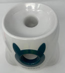 NUBDDYS AUTOMATIC DOG BALL LAUNCHER FETCH SMALL TO MEDIUM - WHITE/DARK GREEN - Like New