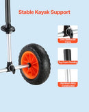 VEVO KAYAK CART, LOAD CAPACITY OF 280L, 10" TIRES Y02017 - ORANGE/BLACK - Brand New