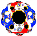 WOW World of Watersports Tube A Rama Floating 10 Person Inflatable - 13-2060 - Like New
