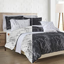 Elegant Comfort Reversible 10-Piece Comforter Set Marble, 10pc Marble, Queen - Brand New