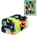 JPI Twin Blanket, 60'' x 80'', B016NF3C8M - Suicide Squad - Green - Brand New