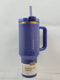 STANLEY X CALIA 40OZ FLOWSTATE QUENCHER H2.0 TUMBLER SKIPPER BLUE - SKIPPER BLUE - Like New