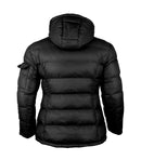 HELIOS WOMEN'S PAFFUTO HEATED COAT - SIZE: WOMEN XL - BLACK - Scratch & Dent