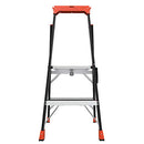 LITTLE GIANT LADDER SYSTEMS 15284-001 AIRWING 4' FIBERGLASS - RED OR YELLOW - Like New
