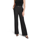 HS4G0A4G HALSTON WOMEN'S STRAIGHT LEG WOVEN SUITING SIZE 10 BLACK - Brand New