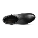 Rockport Women's Carly Bootie Ankle Boot Black Leather Size 9.5 - Like New
