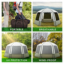 SUMMUS Inflatable Camping Tent Gazebo, 8-12 People Camping Tents, 15'X15' - Like New