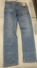 LEVI'S MEN'S 505 REGULAR FIT JEANS - SIZE: MEN 34X34 - LIGHT BLUE - Brand New