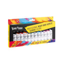 Professional Heavy Body Acrylic Paint Set - Classic Colors - 12 Tubes - Brand New