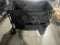 DOUBLE DECKER WAGON LARGE BEACH WAGON BIG WHEELS FOR SAND - BLACK - Like New