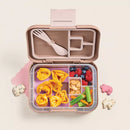 CAT & JACK™ DELUXE BENTO BOX 4PC - BROWN - Scratch & Dent