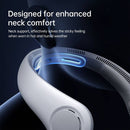 JISULIFE PORTABLE NECK FAN - NECK FAN LIFE4 - GRAY - Like New