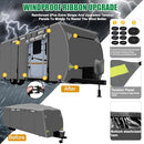 Bsteciar Upgraded 300D Oxford Travel Trailer RV Cover 35'-38' Motorhome - Brand New