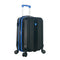 Olympia USA Apache II 3-Piece Expandable Spinner Luggage Set - BLACK/BLUE Like New