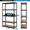 PACHIRA E-COMMERCE GARAGE STORAGE SHELVES, 35.43"W X 15.75"D X 72"H - BLACK - Like New