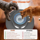 DECFLOW 12L NO SPILL STAINLESS STEEL DOG WATER BOWL FOR LARGE DOGS - GREY - Like New