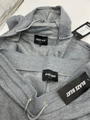 BLAZE BEAT TWO PIECE TRACK OUTFIT, HOODIE, SWEATPANT, 2XL, HEATHER GRAY, HR24005 - Brand New