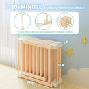 BLUEWOOD BABY HALO BABY GATE PLAYPEN, FOLDABLE - WOOD - Like New