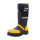MCIKCC Safety Waterproof Work Boots Steel Toe Cap Industrial Footwear, Size 9 - Like New
