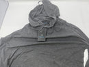 BLUE ICE STRETCHABLE COMFY HOODIE 60% POLYESTER 40% COTTON - MEN L - CHARCOAL - Brand New