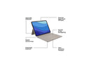 Logitech - Combo Touch Keyboard Folio for Apple iPad Pro 12.9" (5th Gen) with