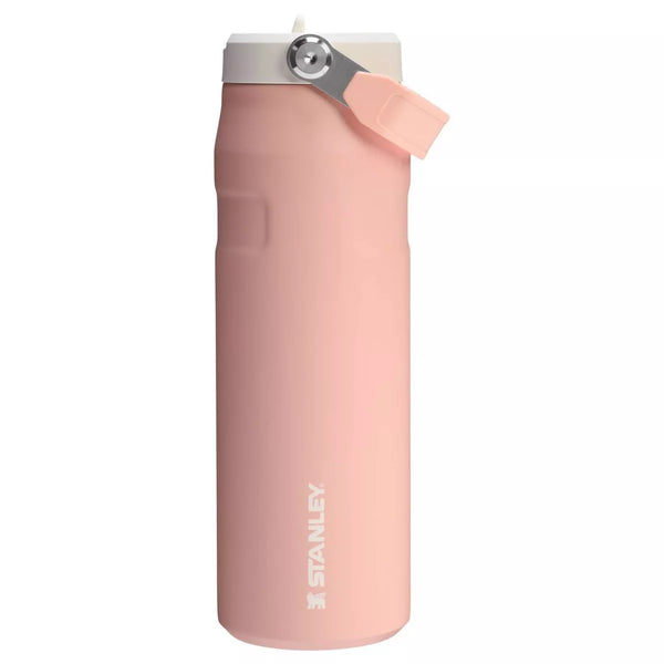 STANLEY 24OZ ICEFLOW AEROLIGHT STAINLESS STEEL FLIP STRAW TUMBLER - CREAMSICLE - Like New