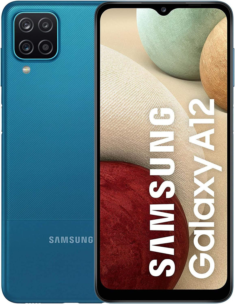 Samsung Galaxy A12 A127M 64GB Dual SIM GSM Unlocked - Blue Like New
