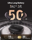 Open Ear Earbuds, 50H Open Ear Headphones Bluetooth 5.4, IPX6 Open Ear buds - Like New
