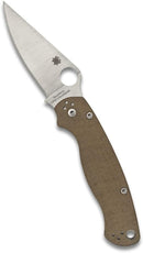 Spyderco Para Military 2 Signature Knife PlainEdge C81MPCW2 - Like New