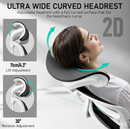 KERDOM HIGH BACK ERGONOMIC OFFICE CHAIR BREATHABLE MESH DESK CHAIR - WHITE/BLACK - Like New