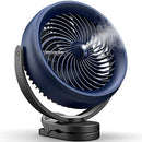 KOONIE 10000MAH MISTING FAN BATTERY OPERATED WH61-BLUE - BLUE - Brand New