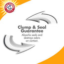 Arm Hammer Clump Seal Litter Multi-Cat Complete Odor Sealing Clay 28lb - Brand New
