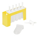 TOVOLO SILICONE CLASSIC POPSICLE MOLDS WITH TRAY (SUN RAY) - ICE POP MOLDS - Like New