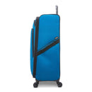 AMERICAN TOURISTER PHENOM SOFTSIDE LARGE CHECKED SPINNER SUITCASE - BLUE - Like New
