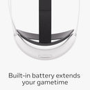 META QUEST ELITE STRAP WITH BATTERY WORKS WITH META QUEST 3/3S - WHITE - Like New