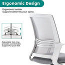OLIXIS Drafting Chair - Tall Standing Office Desk Chair - Grey (DR1839F-GY) - Brand New